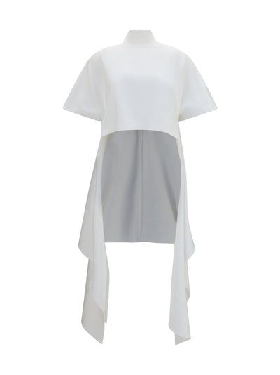 asymmetric cotton t-shirt