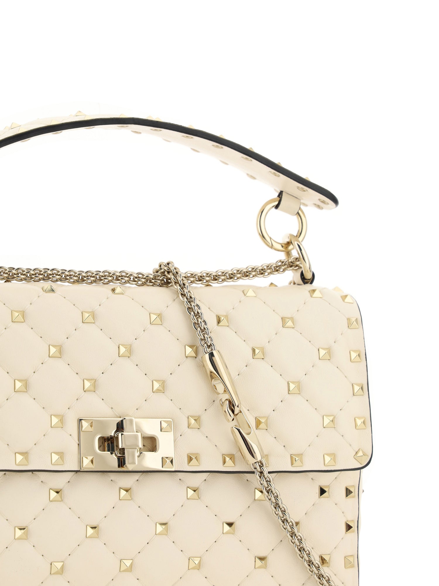 Rockstud 铆钉皮革单肩包