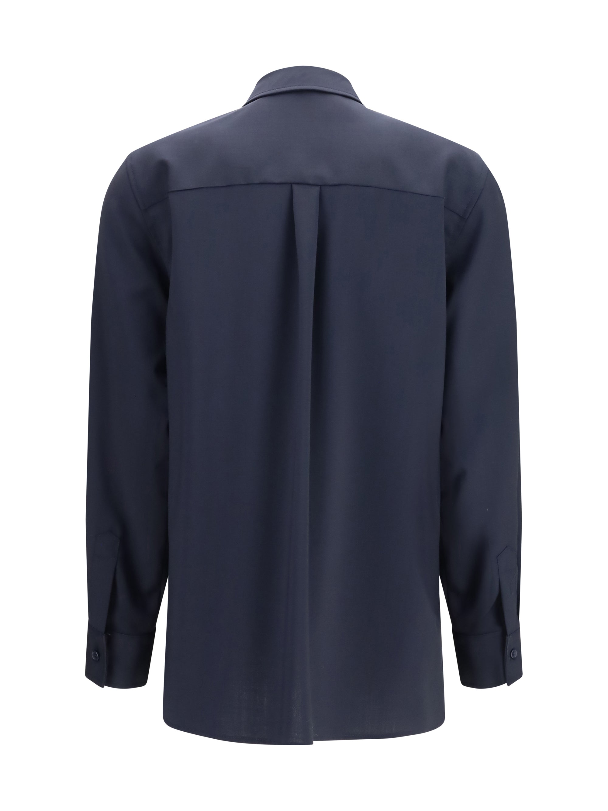 virgin wool overshirt