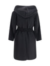 wool drap robe coat