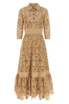 the elie saab midi dress embodies timeless sartorial mastery