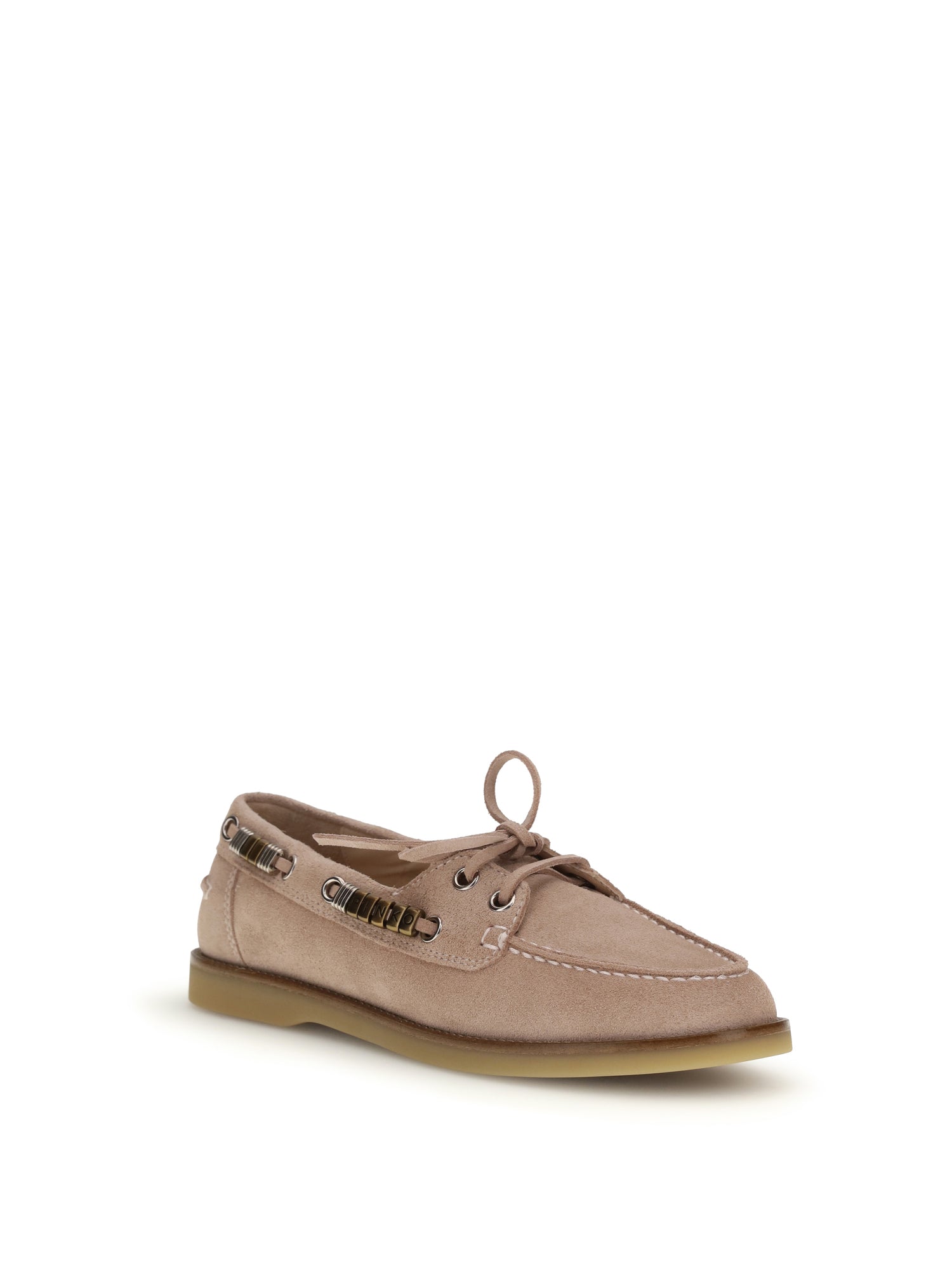 PINKO 36 suede grace loafers