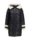 kunto bg 02 shearling-collar puffer jacket