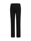 rum cigarette pants with belt