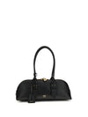 large bowling baguette shoulder bag