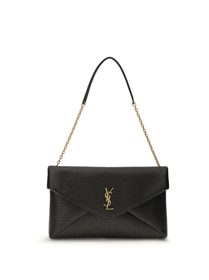 SAINT LAURENT OS envelope cassandre xxl clutch bag