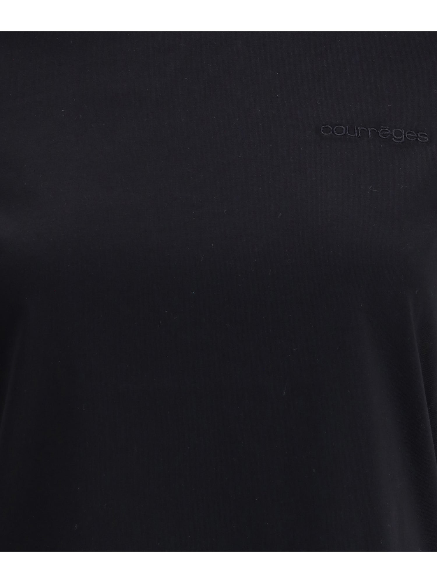 COURRÈGES M embroidered logo t-shirt