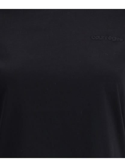 COURRÈGES M embroidered logo t-shirt