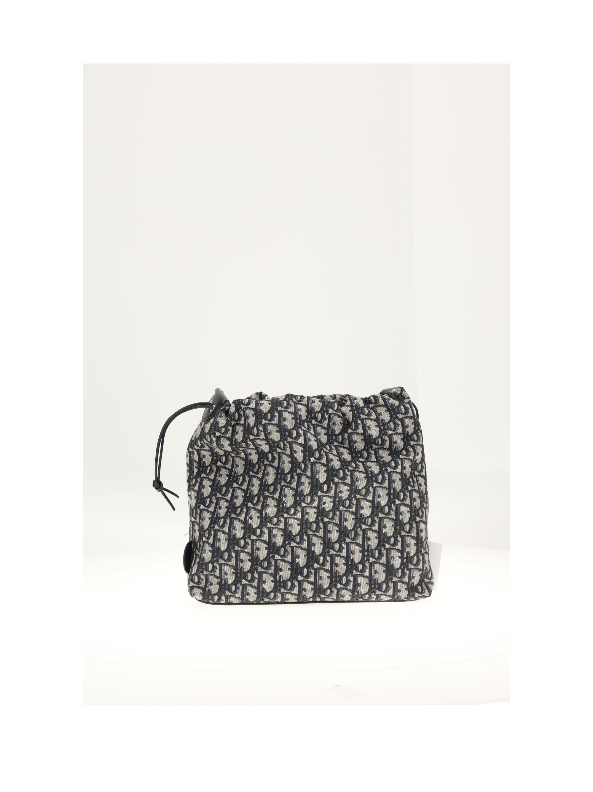 dior oblique drawstring pouch