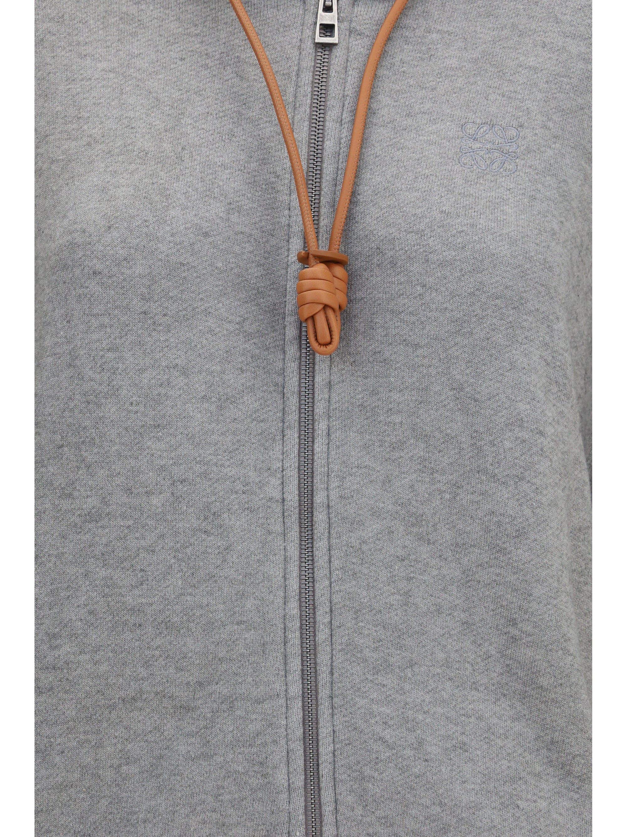 flamenco cotton and cashmere hooded sweatshirt