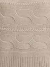 MAX MARA STUDIO L cable-knitted wool and cashmere sweater