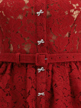 SELF-PORTRAIT 6 lace midi dress