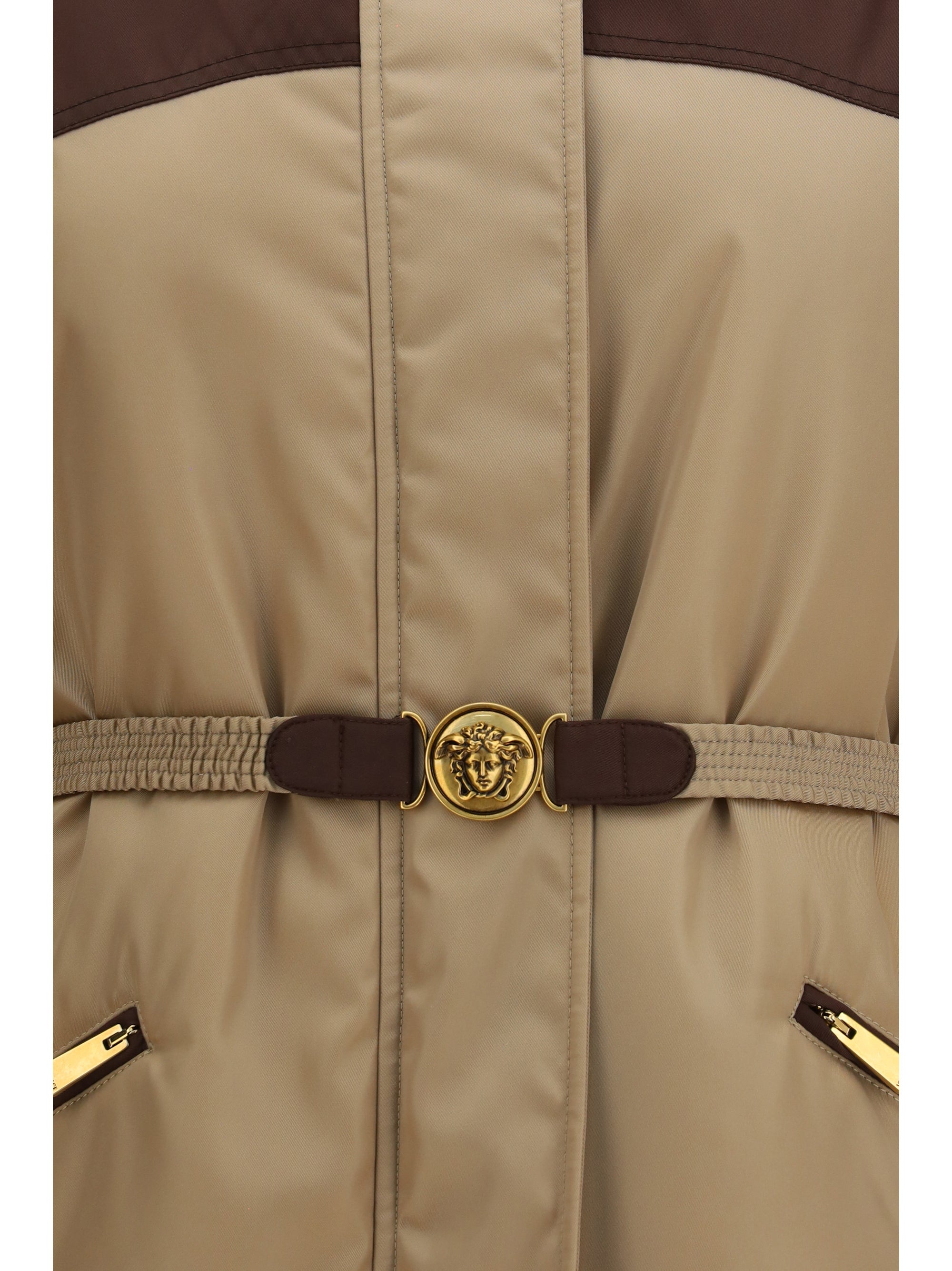 responsible jacket in nylon twill