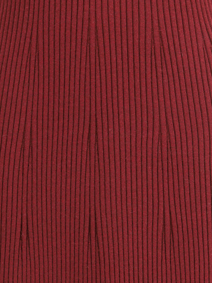 SA SU PHI 42 ribbed cashmere silk sleeveless long dress 