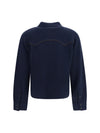 cropped western cashmere shirt