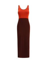 FENDI 42 long knit dress