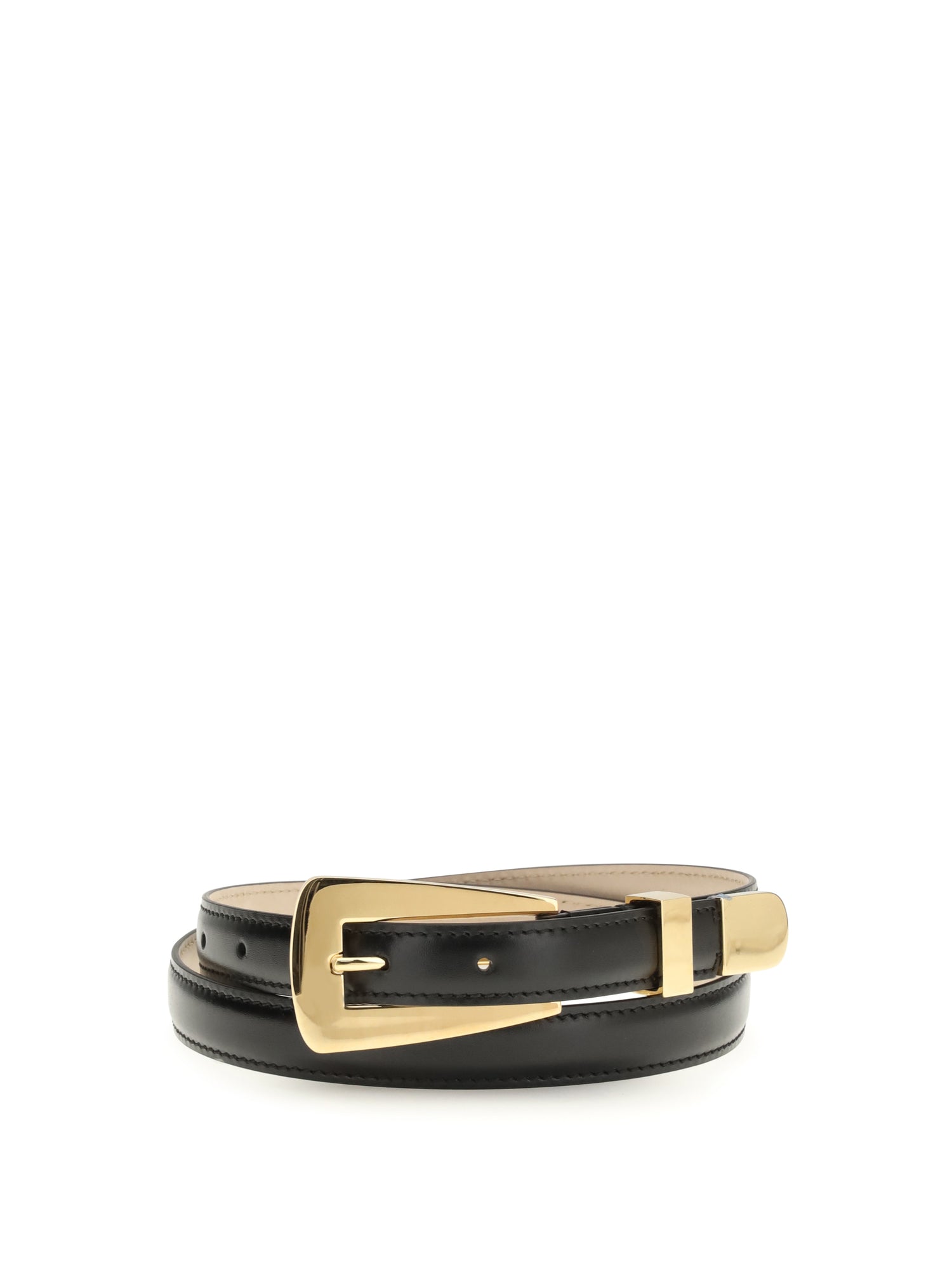 KHAITE 75 lucca leather belt 