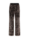 velvet pants with sequins