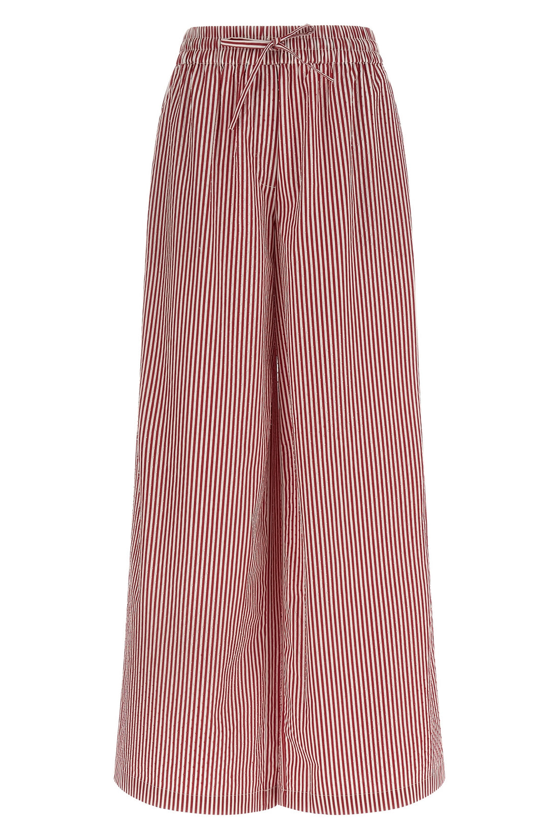 P.A.R.O.S.H. L cashine striped cotton poplin pants