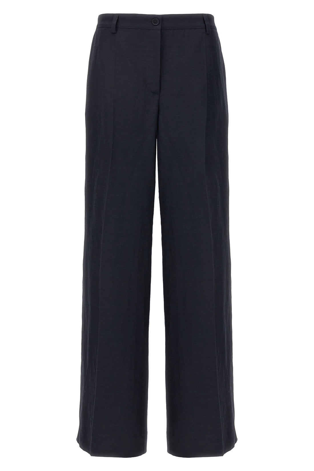 P.A.R.O.S.H. XL raisa viscose linen blend trousers