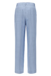 viscose linen blend pants