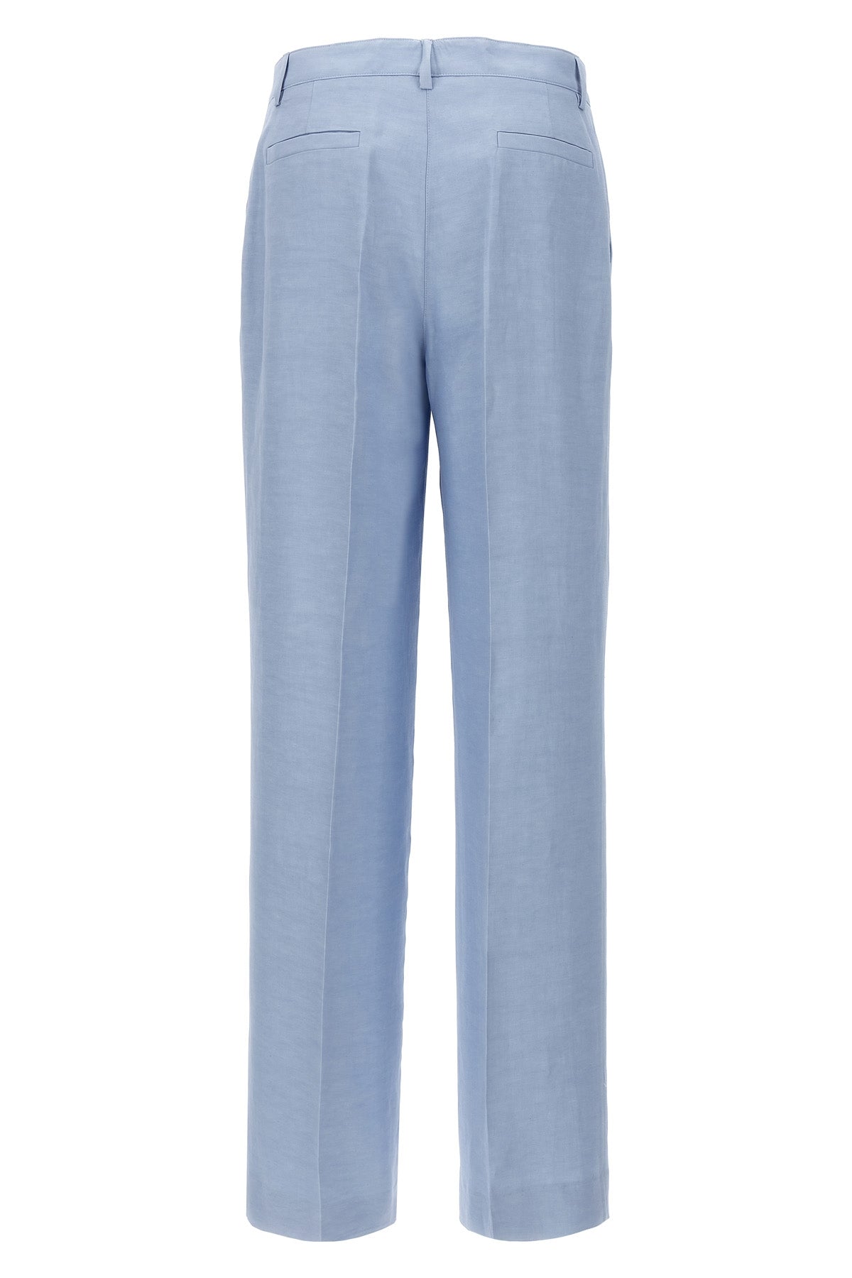 viscose linen blend pants
