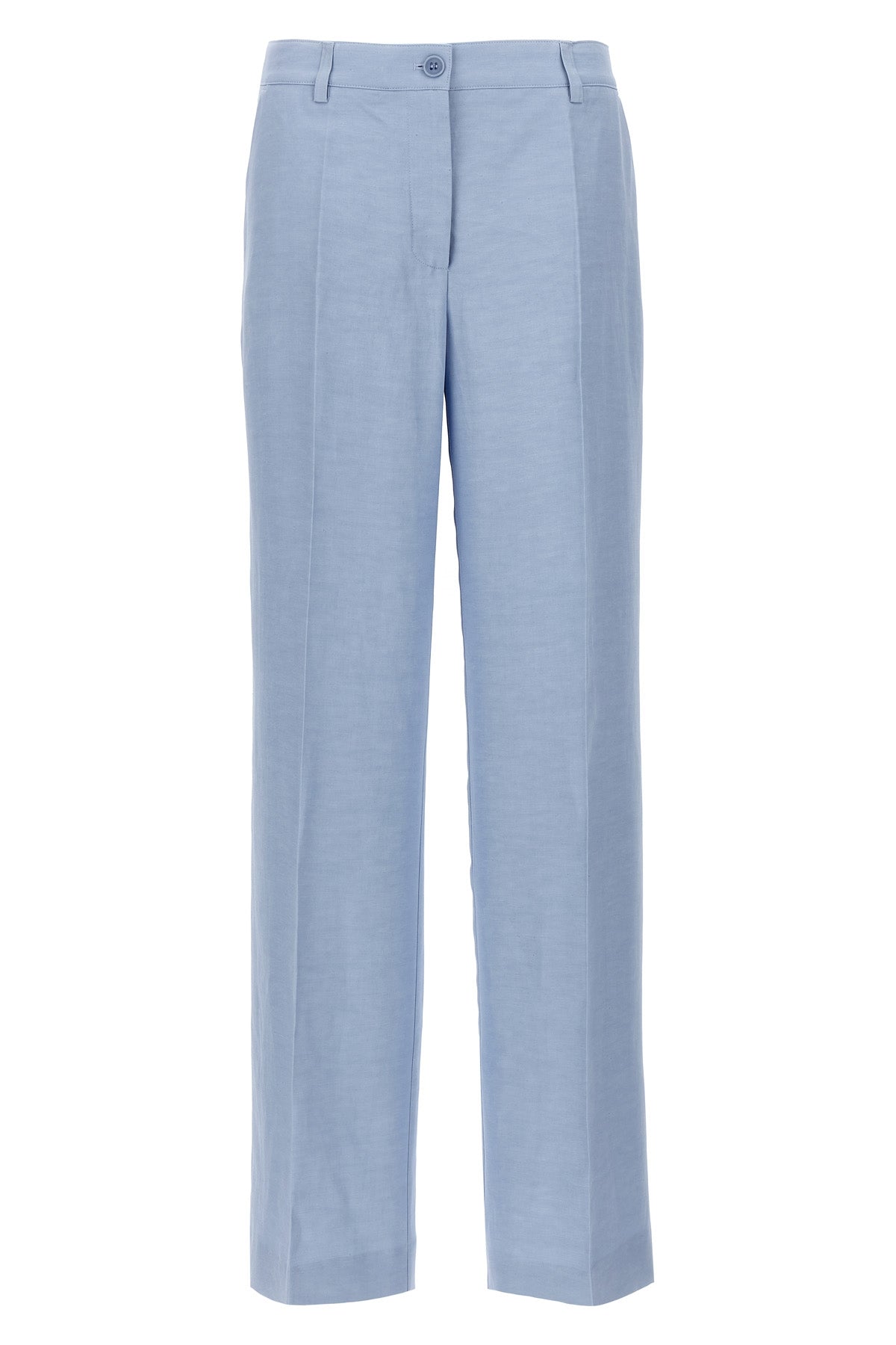 viscose linen blend pants