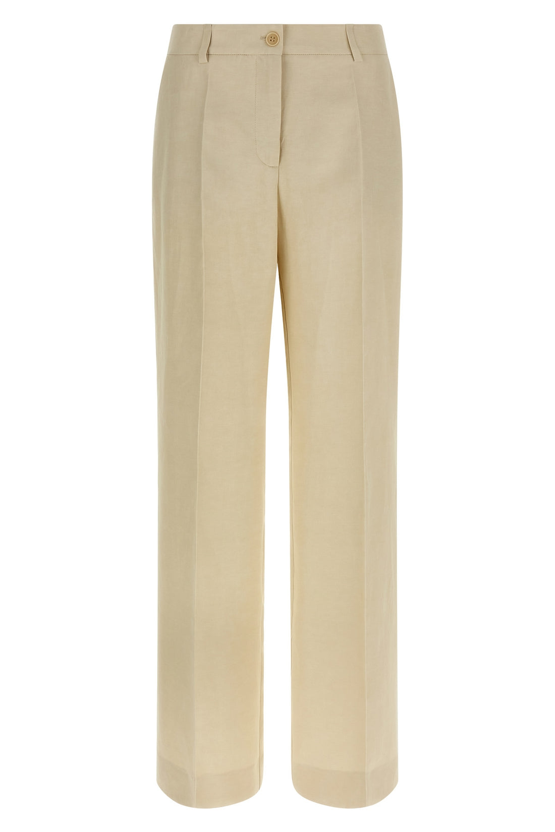 P.A.R.O.S.H. L raisa26 viscose and linen blend trousers