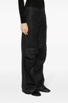 cargo-style pants in wool