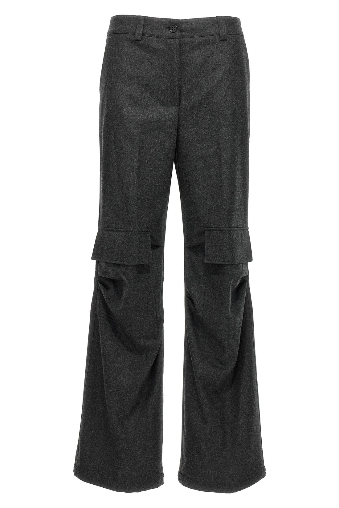 P.A.R.O.S.H. M cargo-style pants in wool