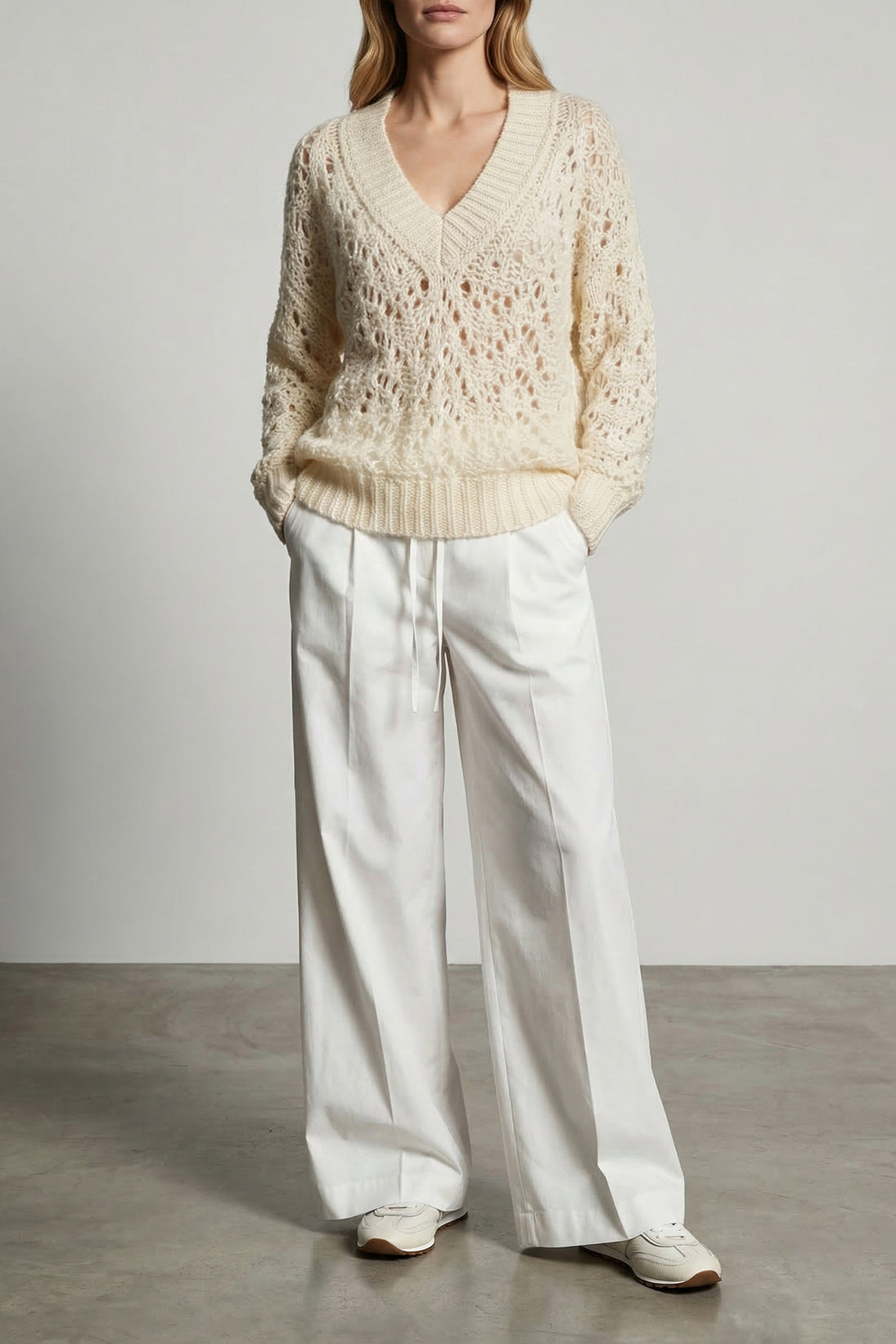 P.A.R.O.S.H. L cannes pants in cotton poplin