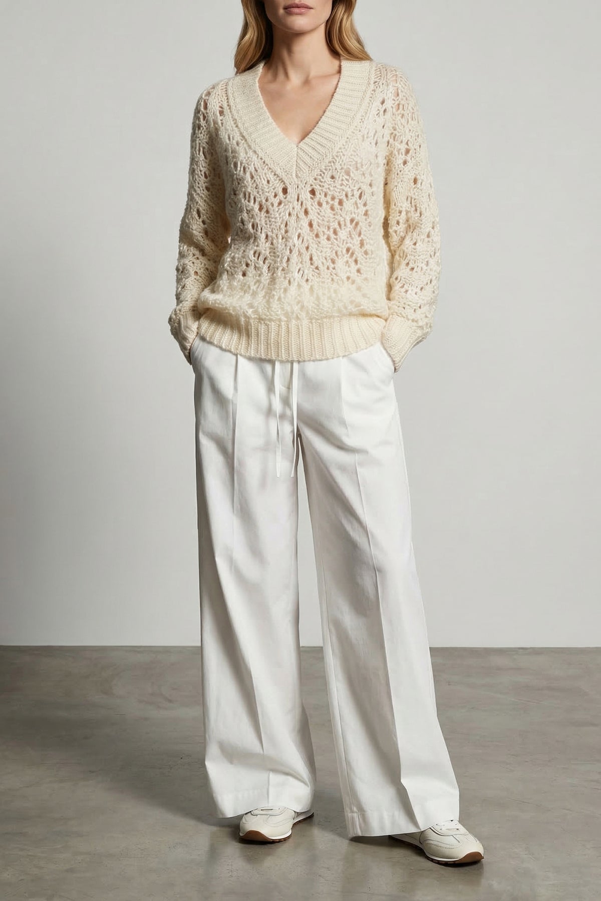 cannes pants in cotton poplin