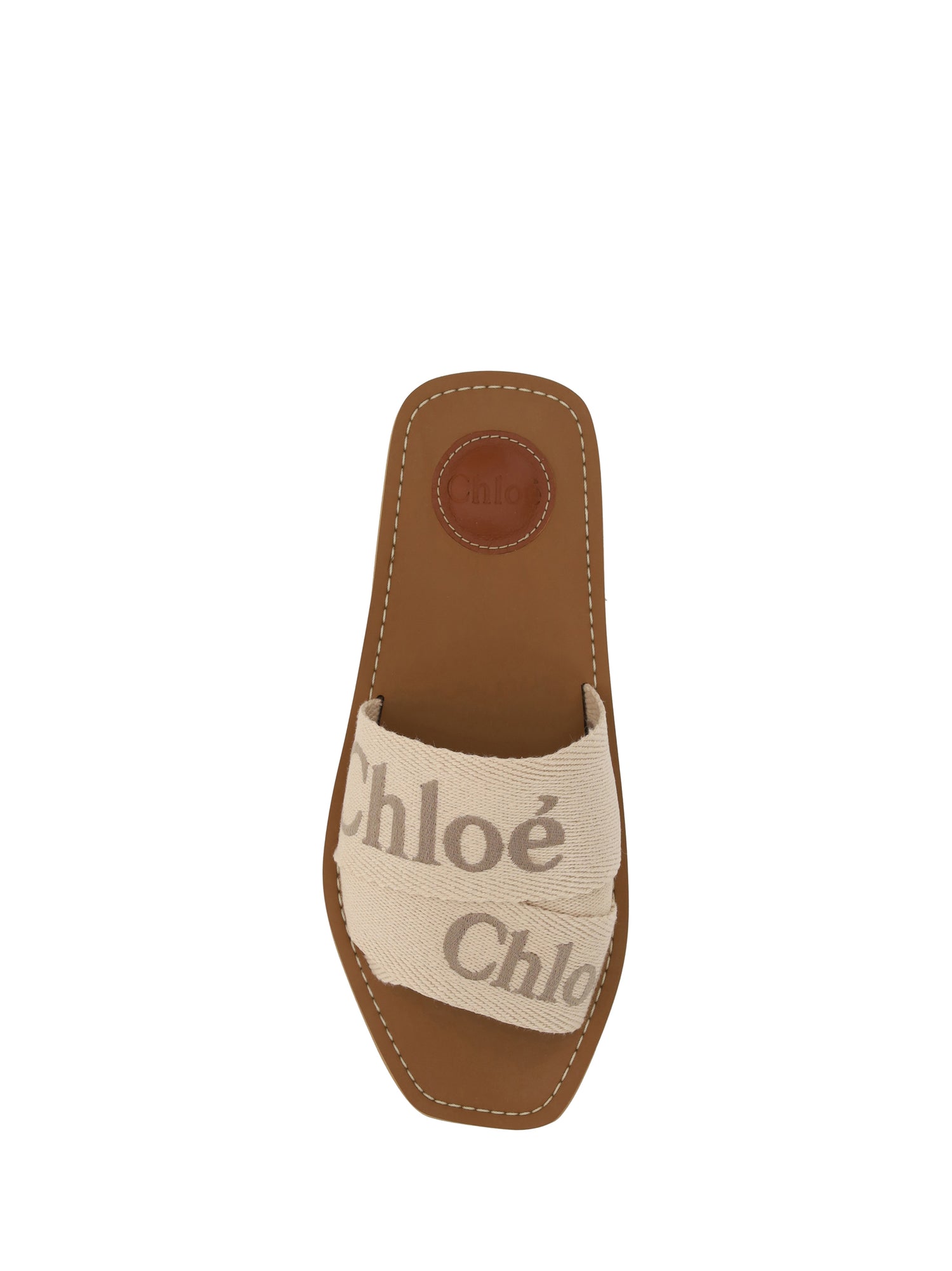 CHLOÉ 36 woody sandals