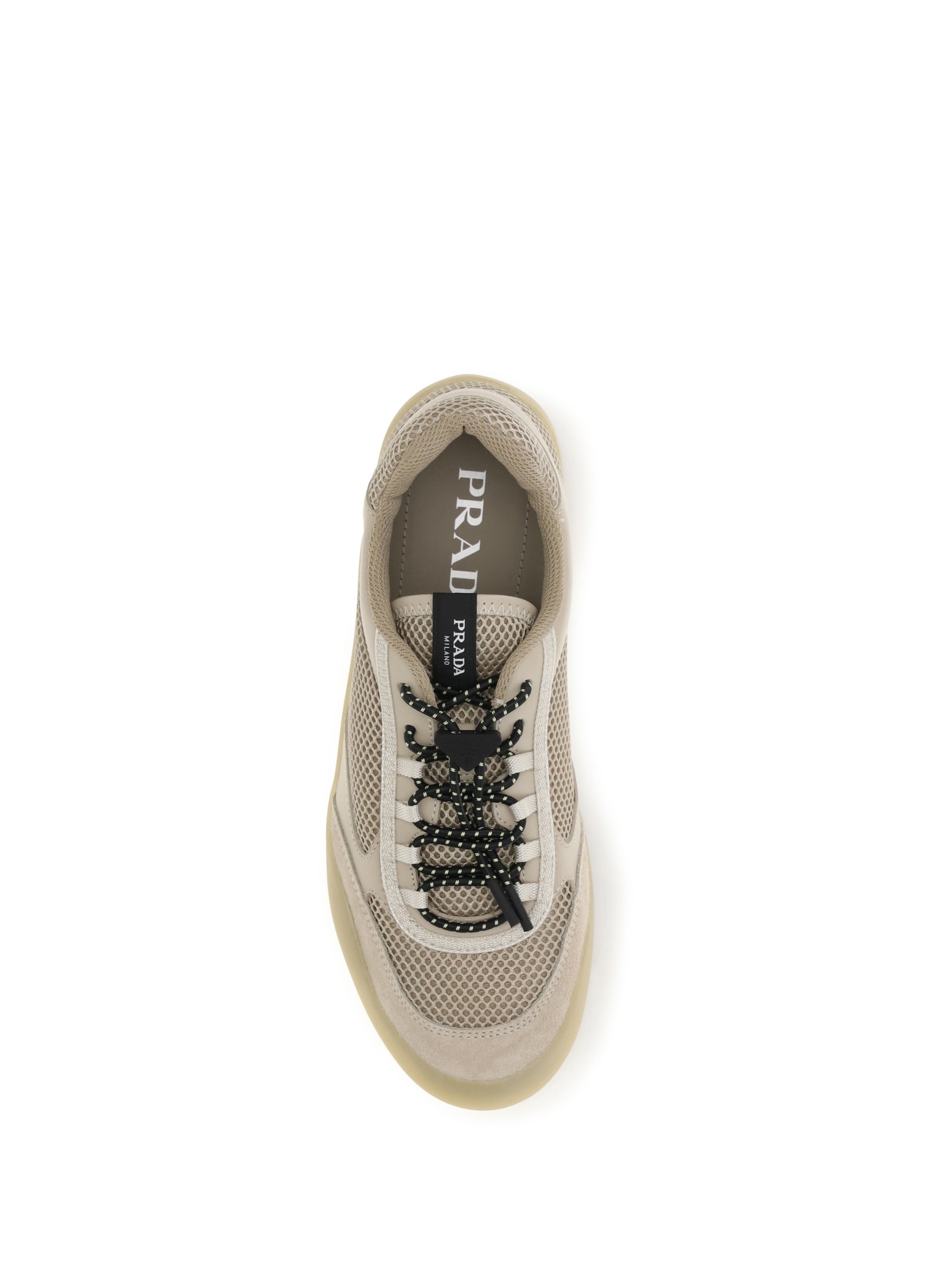 speedrock mesh and leather sneakers