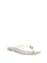 CASADEI 36 glitter thong sandals