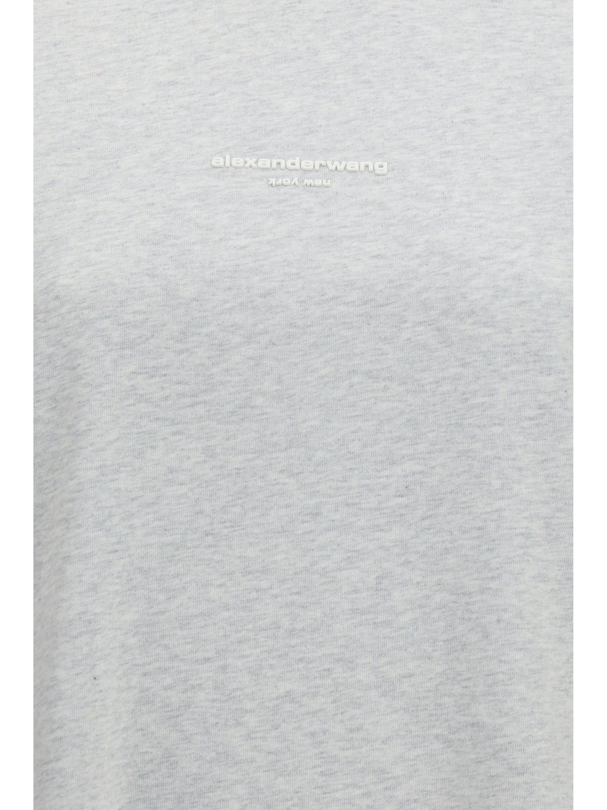 short-sleeve t-shirt with central logo print