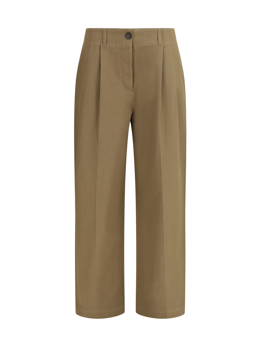 TOTEME 38 straight-leg pants in organic cotton 