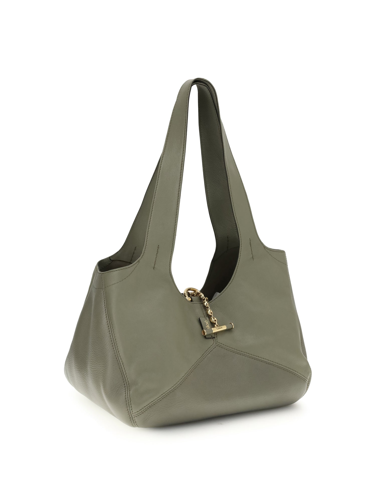 CHLOÉ OS east-west balloon shoulder bag