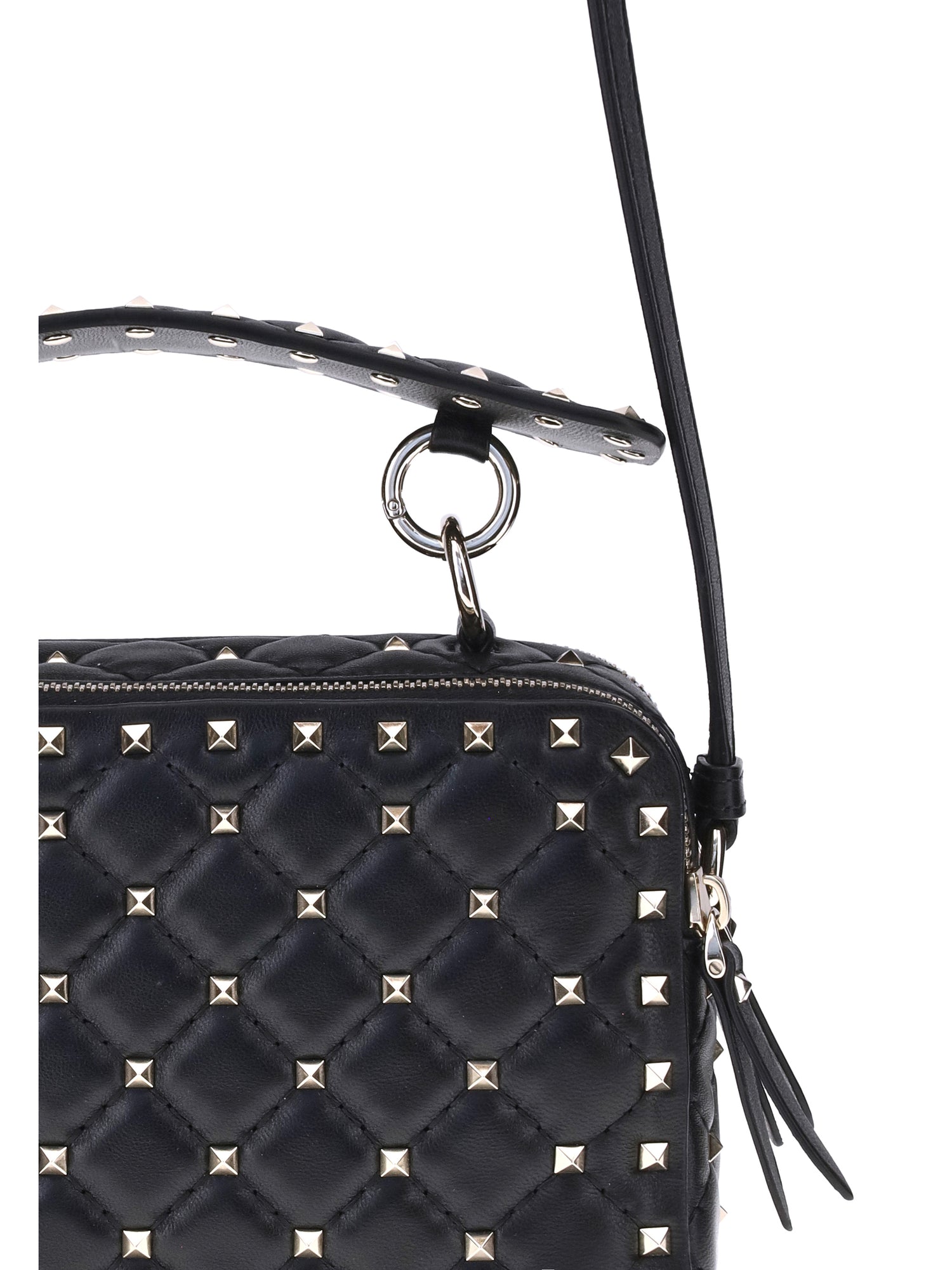 rockstud spike shoulder bag