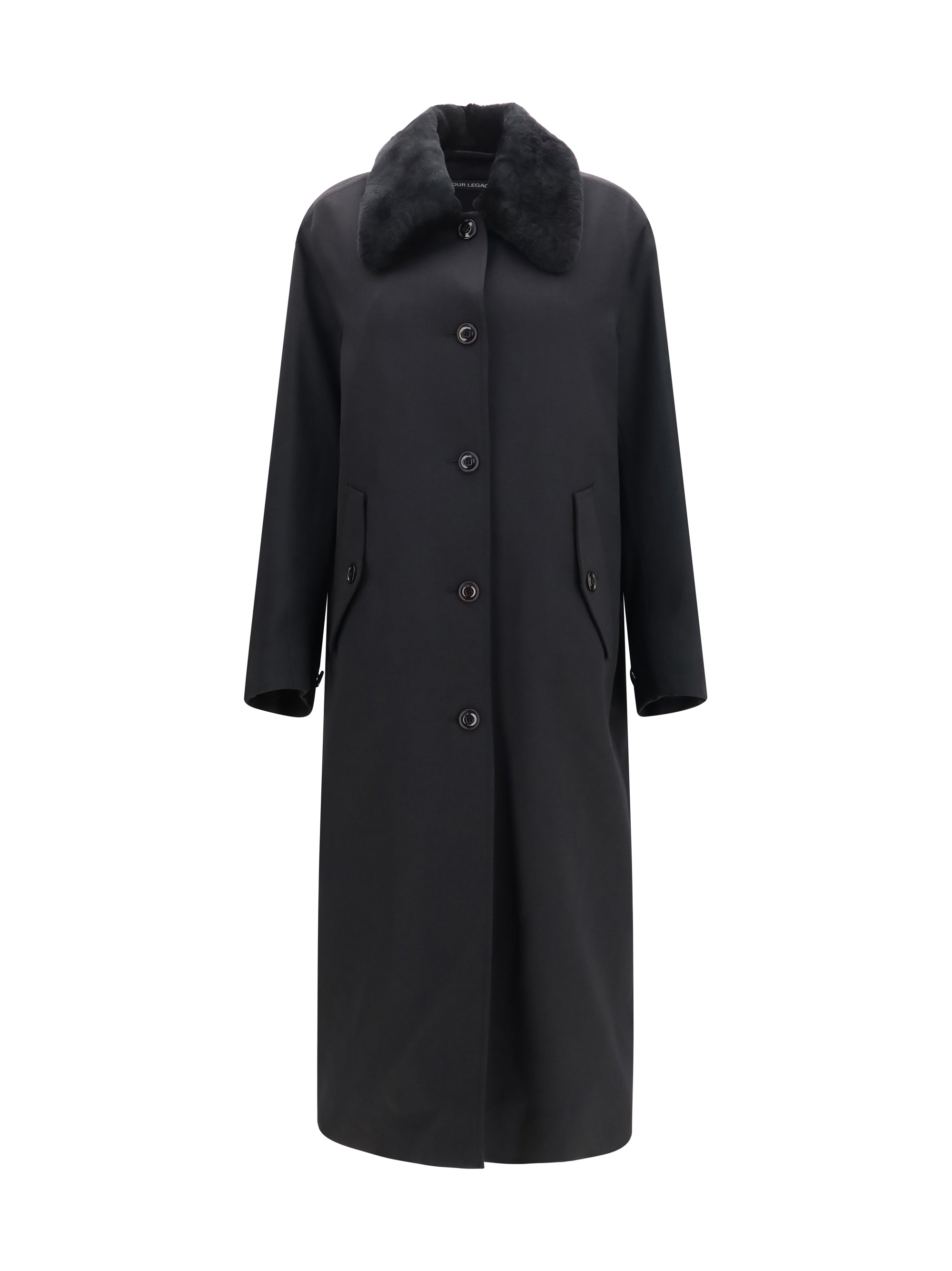 tundra coat in virgin wool