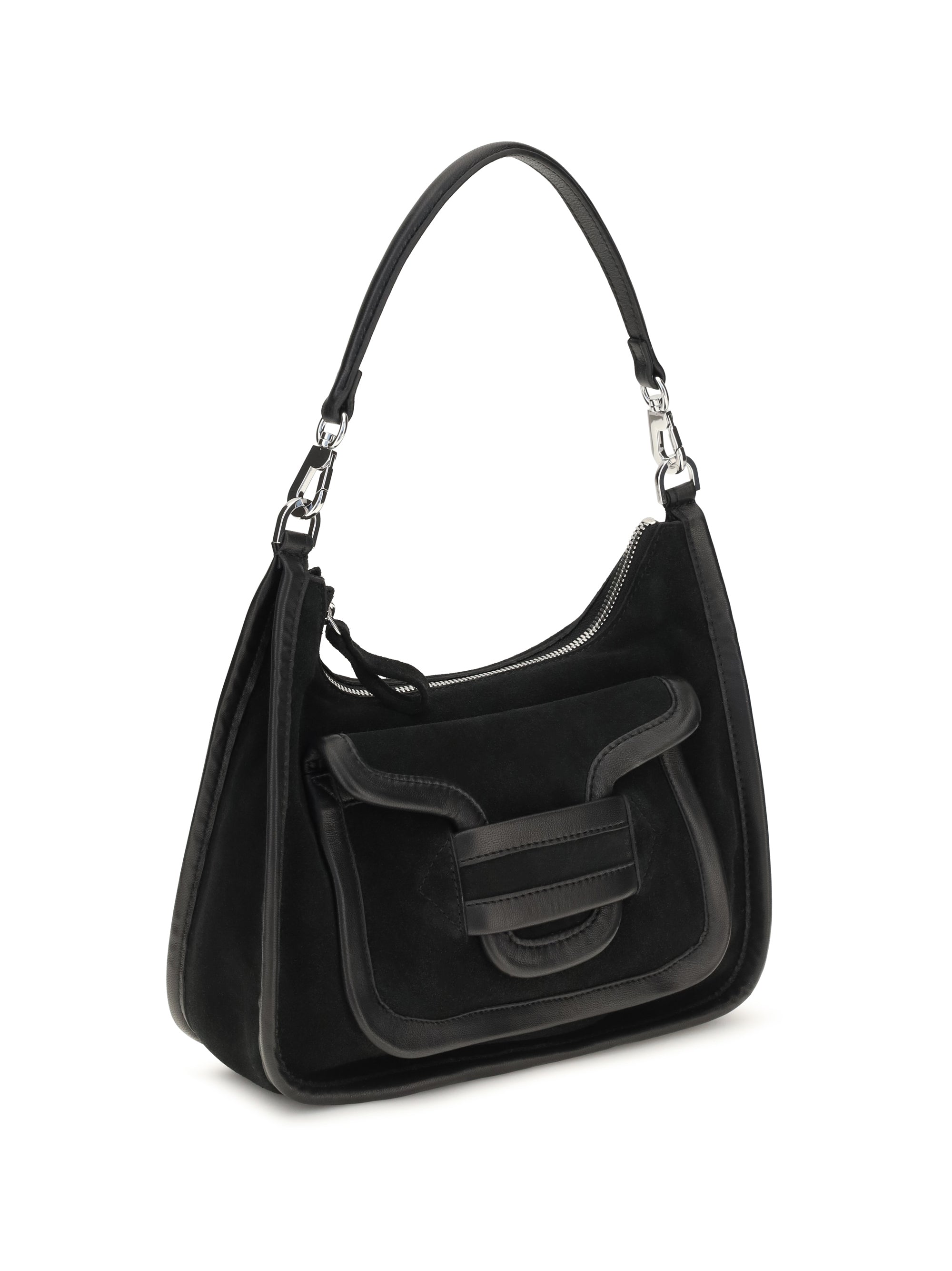 alpha day miss leather shoulder bag