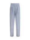 striped silk pj pants