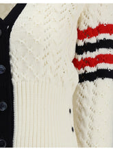 THOM BROWNE 38 v-neck cardigan 