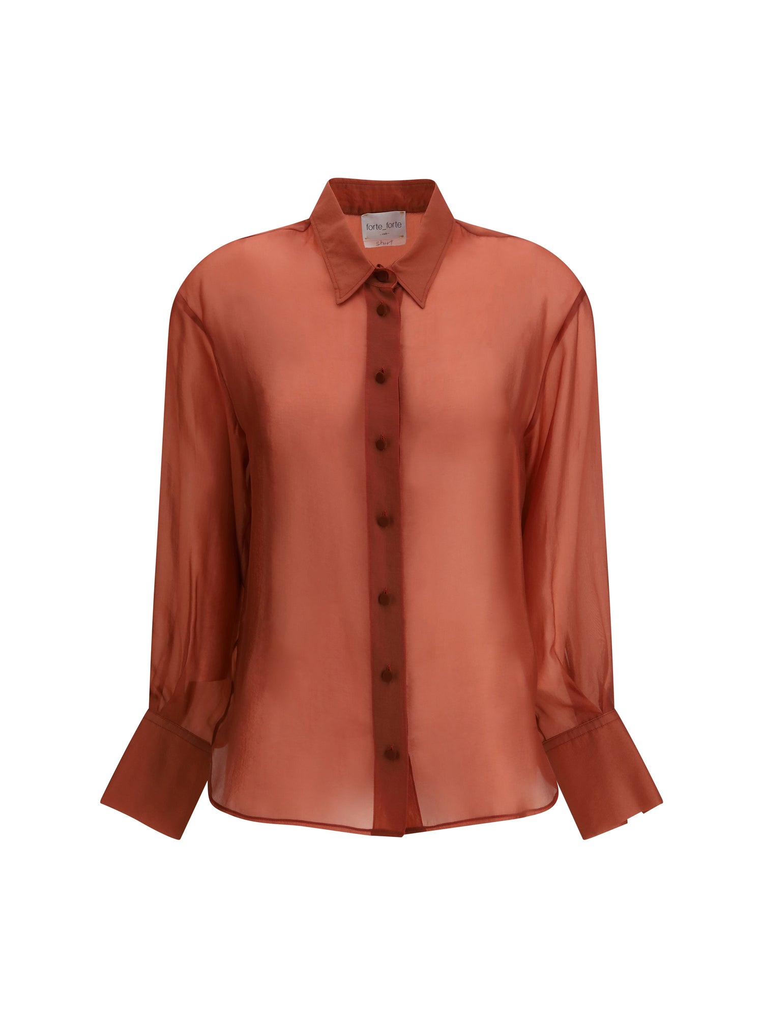 FORTE_FORTE II organza shirt