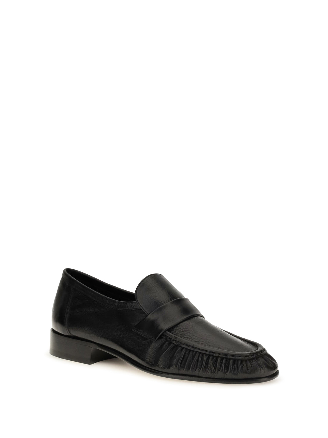 THE ROW 36 soft suede loafers