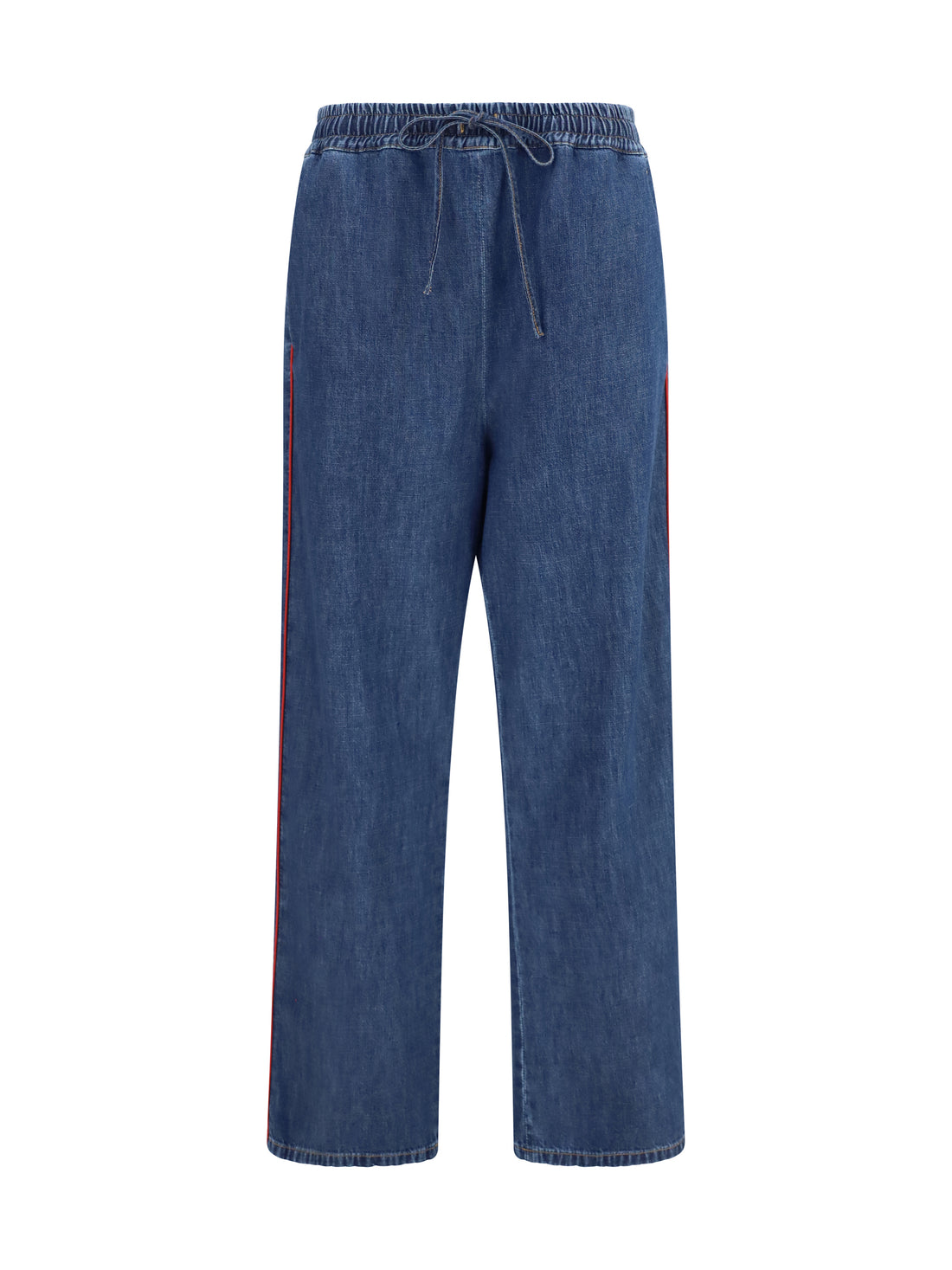 VALENTINO 44 lightweight wide-leg denim pants