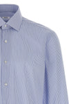 striped cotton poplin shirt