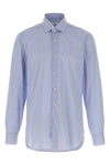 striped cotton poplin shirt