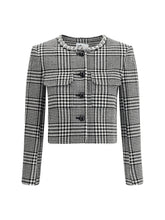 SELF-PORTRAIT 8 check blazer