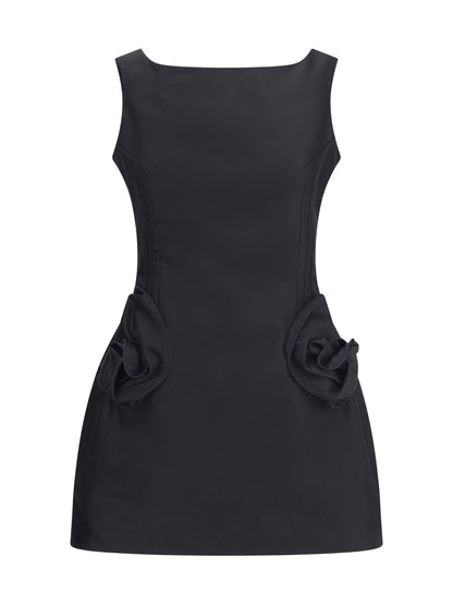 MAGDA BUTRYM 38 short dress with roses 